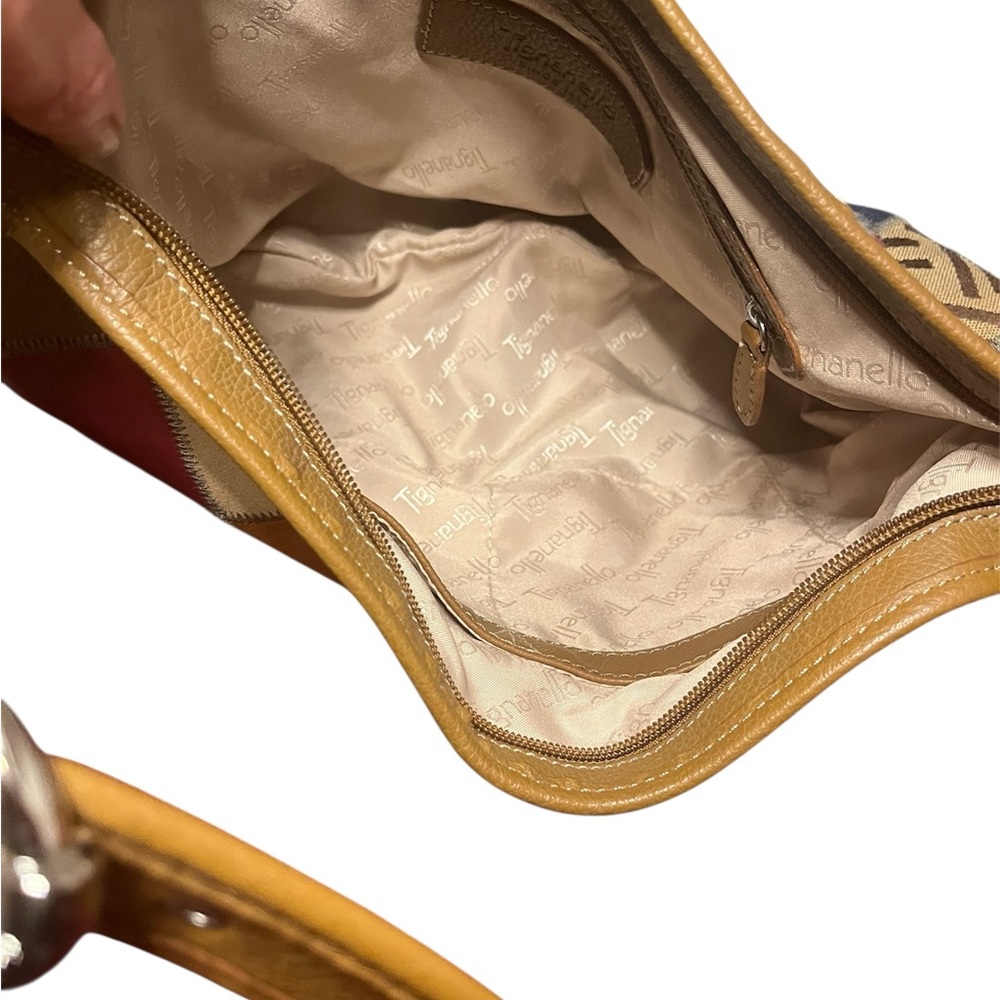 Tignanello Multicolor Patchwork Shoulder Bag - image 7